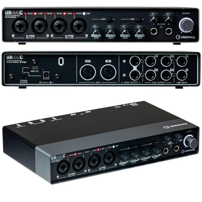 DTM・DAW Steinberg UR44C DTM・DAW steinberg ur44c Steinberg UR44C USB Audio Recording